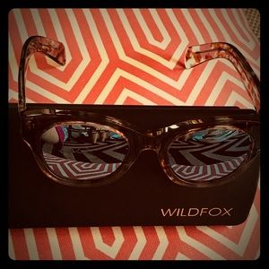 Wildfox smoky tortoise shell print sunglasses